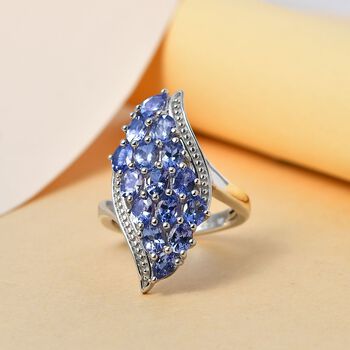 Tansanit Ring - 3,19 ct.