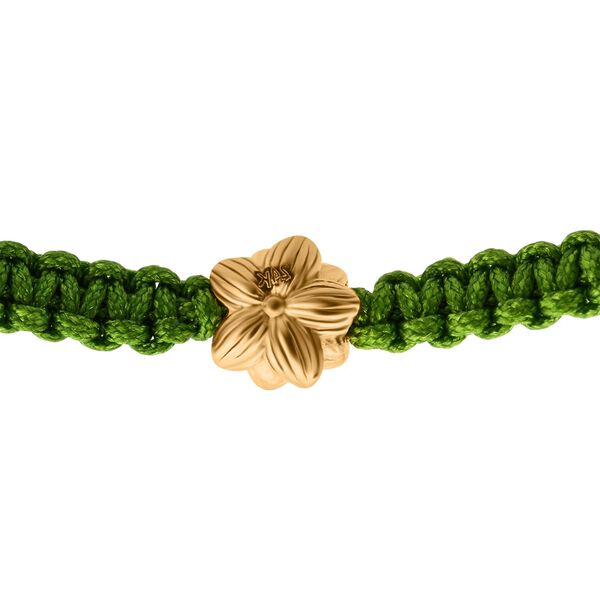 999 Gold Gänseblümchen Armband ca. Flexibles cm ca. image number 3