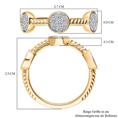 LUXURIANT DIAMOND- SI Labor Diamant Ring- 0,50 ct. image number 5