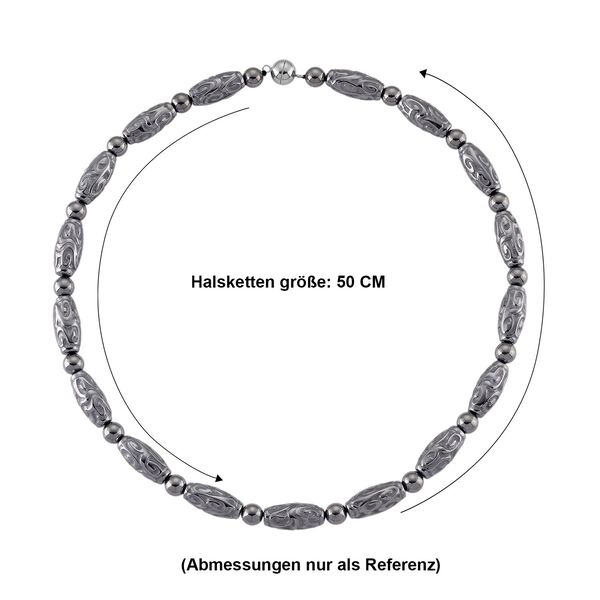 Terahertz Halskette ca. 50 cm 316L Edelstahl ca. 275.00 ct image number 6