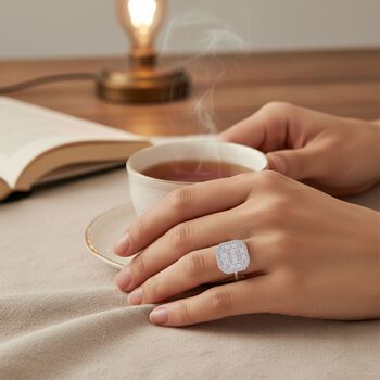 LUXURIANT SI-GH Labor Diamant Ring - 0,50 ct.