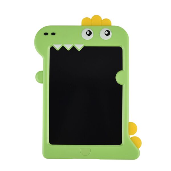 10-Zoll-LCD-Schreibtafel, gr&uuml;ner Dinosaurier image number 3