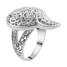 Royal Bali Kollektion - floraler Ring, 925 Silber  ca. 7,11g image number 3