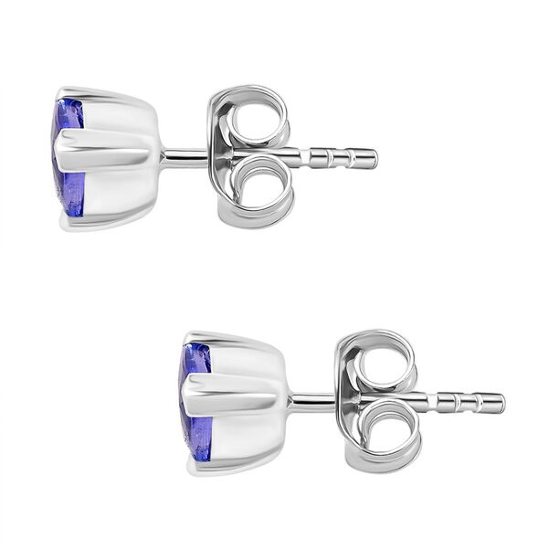 AAA Tansanit Ohrringe - 0,91 ct. image number 5