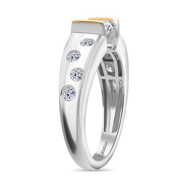 LUXURIANT DIAMANT - Lab Grown Diamant SI-GH SGL zertifiziert Ring 925 Silber rhodiniert (Größe 17.00) ca. 2,00 ct image number 4