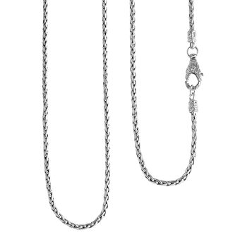 Royal Bali - Padian Halskette ca. 45 cm, 925 Silber ca. 16,42g