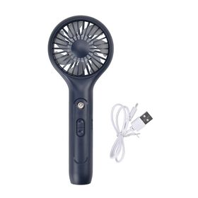 Mini-Handventilator mit Nebelspray, navyblau