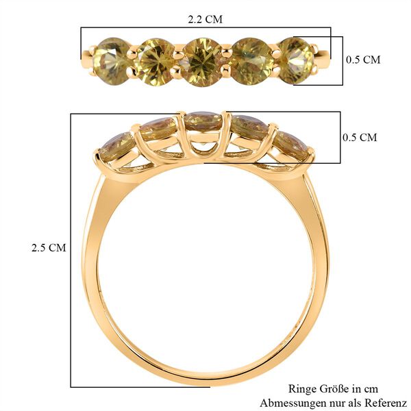 AA gelber Saphir-Ring - 1,75 ct. image number 9
