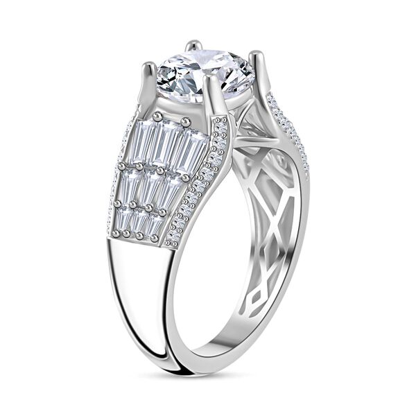 Moissanit Ring - 3,27 ct. image number 5