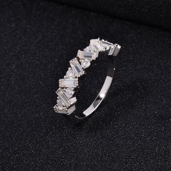 Moissanit Ring - 1,26 ct.