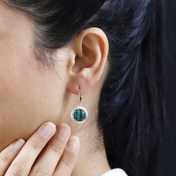 Malachit Ohrringe - 10,09 ct.