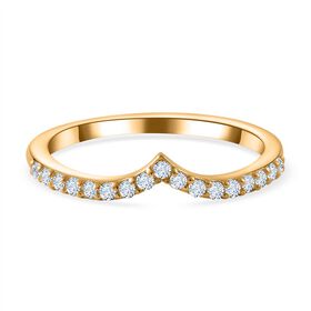Moissanit Ring - 0,23 ct.