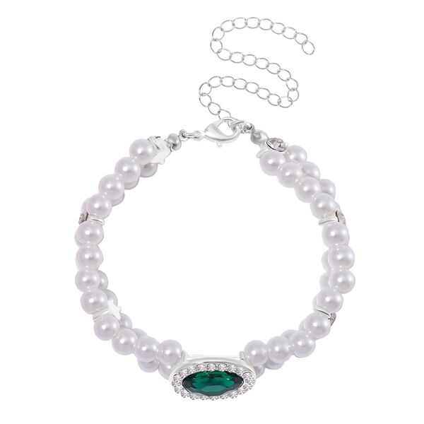 Gr&uuml;ner Kristall Schmuckset image number 5