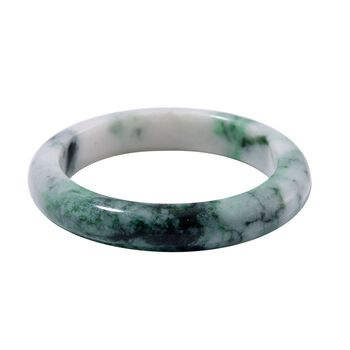 Nat&uuml;rlicher Jade Armreif, 7,5 cm - 350 ct.