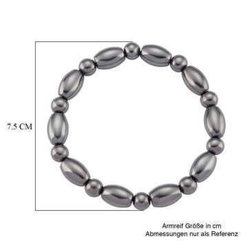 Terahertz Armband, flexibel (ca. 19 cm), ca. 120.00 ct