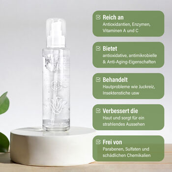 SQIN BOTANICALS Aloe-Vera-Gel mit Vitamin A und E, 100ml