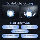 Solar Camping Light, 800 mAh-Li-Akku mit integriertem USB und Solarpanel zum Aufladen, Größe 12x13cm image number 2