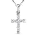 Weißer Zirkonia Schmuckset 925 Silber und Edelstahl