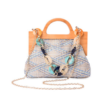 LA MAREY: Clutch, Blau