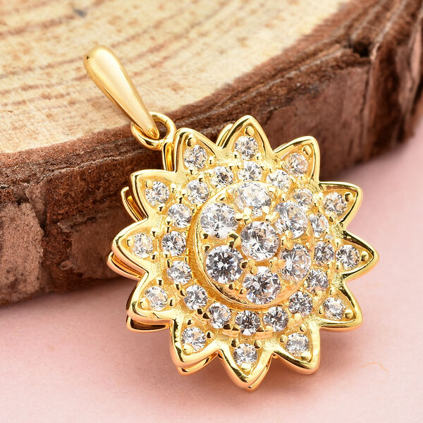 Weißer Zirkonia-Anhänger - 0,63 ct. image number 2