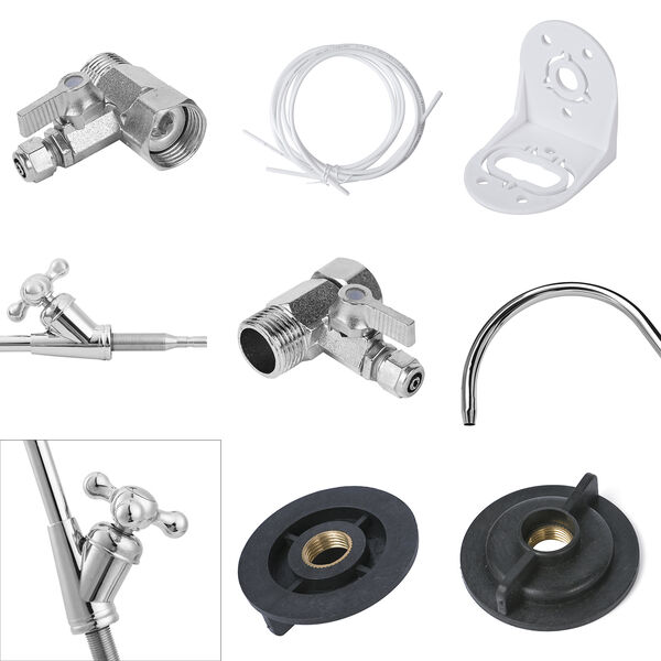 5-stufiger Wasserreiniger mit PP-, CTO-, Harz-, GAC-, UF- und PP-Baumwoll-Filtern image number 5