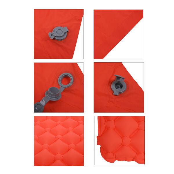 Campingmatte - aufblasbar, Größe: 60x190 cm, Orange image number 5