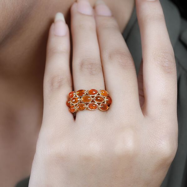 AA orange äthiopischer Opal-Ring - 2,09 ct. image number 3