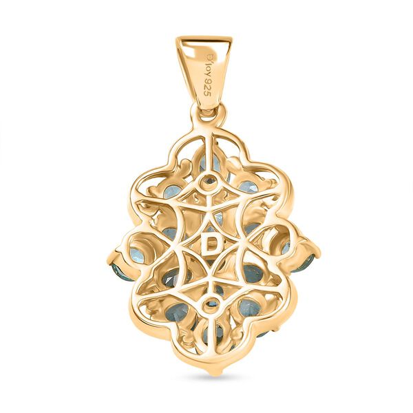 D'Joy Betroka blauer Apatit Anh&auml;nger - 2,57 ct. image number 5