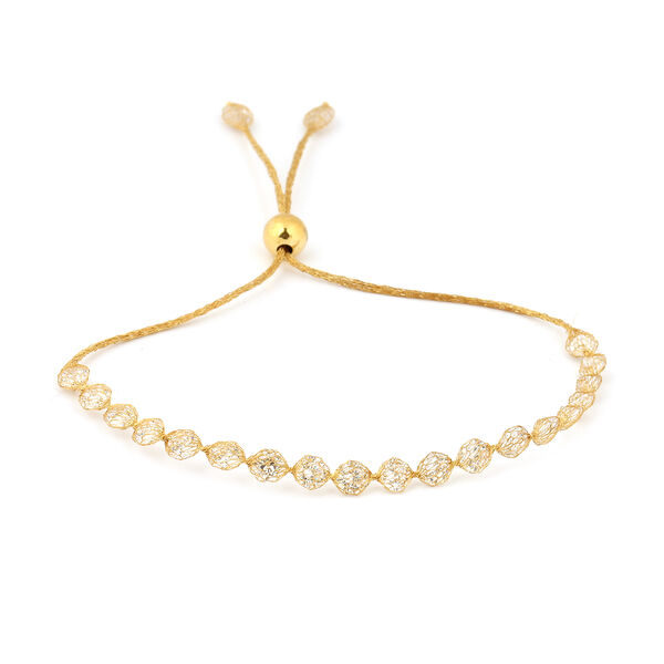 Italienisches Zirkonia-Armband, 19 cm