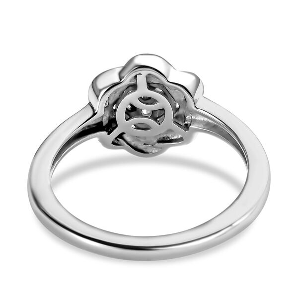 Wei&szlig;er Diamant-Ring - 0,10 ct. image number 6