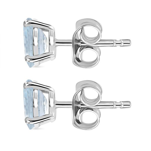 Himmelblaue Topas Ohrringe - 1,82 ct. image number 5