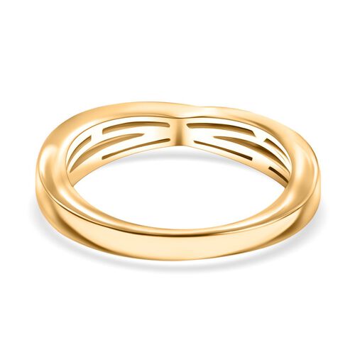 LUXURIANT DIAMOND- SI-GH Labor Diamant Ring, 925 Silber 750 Gelbgold Vermeil - 0,25 ct. image number 6