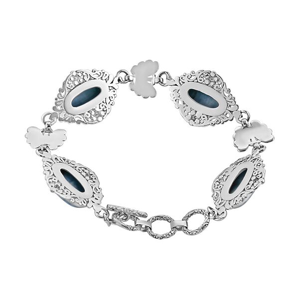 Royal Bali Kollektion - Larimar 18,5 cm Armband- 21,19 ct. image number 2