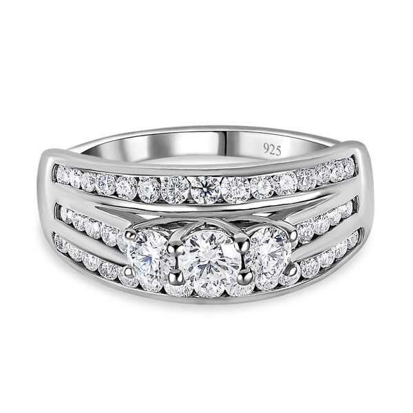 Moissanit Ring - 1,77 ct. image number 0