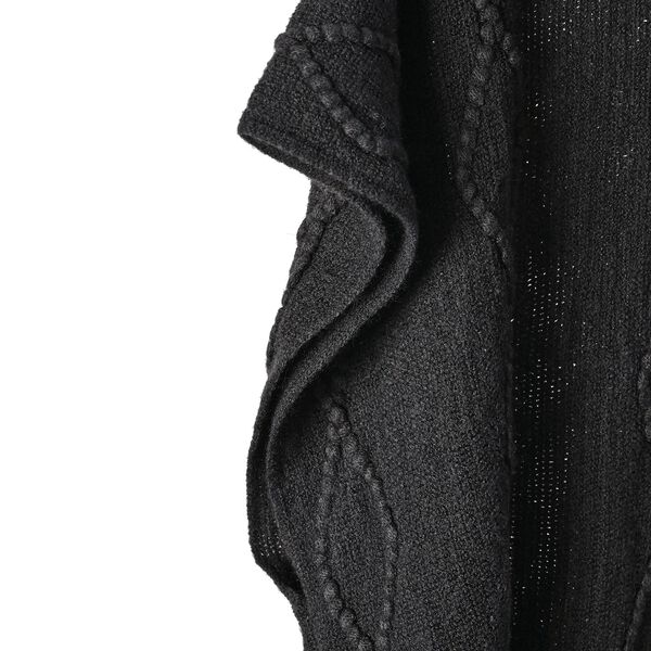 LA MAREY - Poncho mit Quasten, Beige image number 3