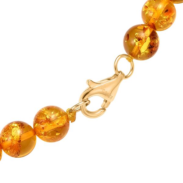 D'Joy Bernstein Halskette ca. 50 cm 925 Silber vergoldet image number 5