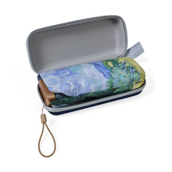 UV-Schutz Regenschirm, 91x50cm, inklusive Aufbewahrungstasche, Blau Countryside Muster image number 7