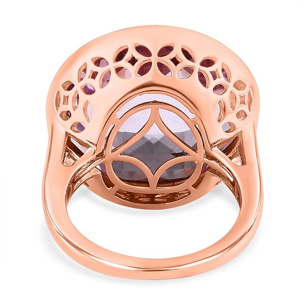Rose De France Amethyst Ring - 23,09 ct. image number 6