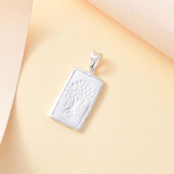 Barren Anhänger, 925 Silber image number 2