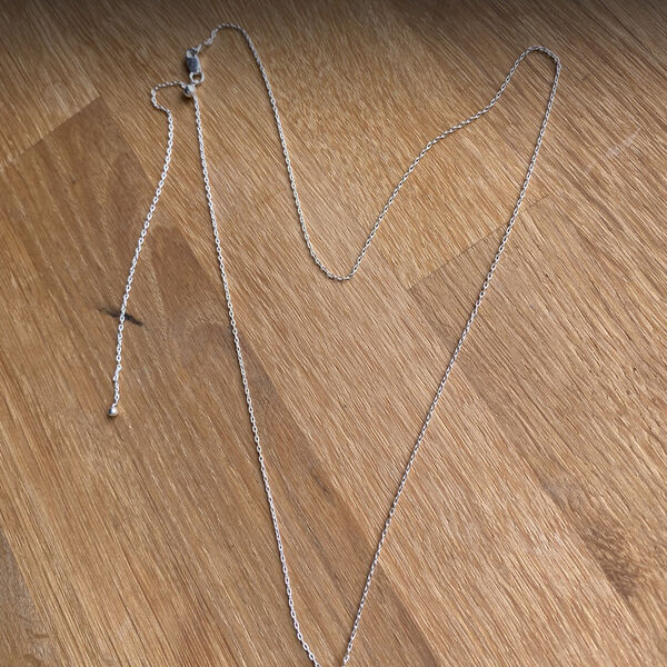 Verstellbare Ankerkette, ca. 60 cm, 925 Silber ca. 2,20g image number 4