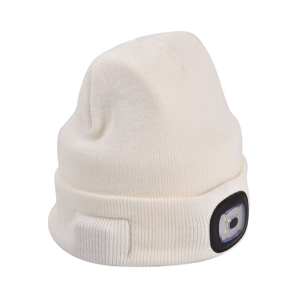 Strickmütze mit LED Licht, weiß image number 6