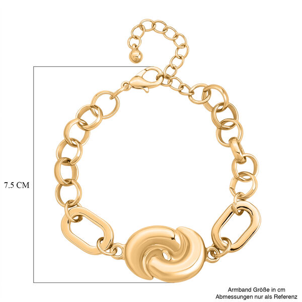 Gelb Armband ca. 19 cm + 5 cm Extender, ca. 20,80g image number 4