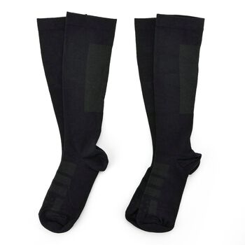 LIVMORE 2er-Set Infrarot-Kompressionssocken, Gr&ouml;&szlig;e S, Schwarz