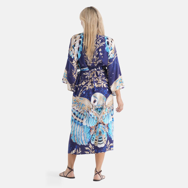  LA MAREY placement  print kimono image number 2