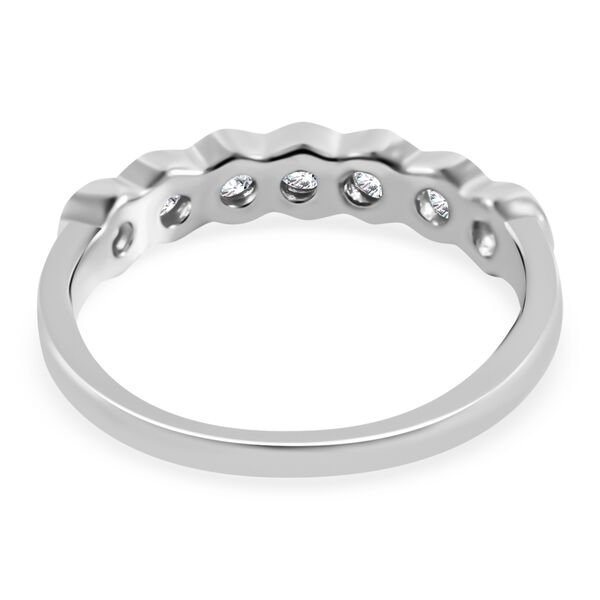 Lustro Stella - Wei&szlig;er Zirkonia Ringe 925 Silber rhodiniert (Gr&ouml;&szlig;e 21.00) ca. 1.48 ct image number 4