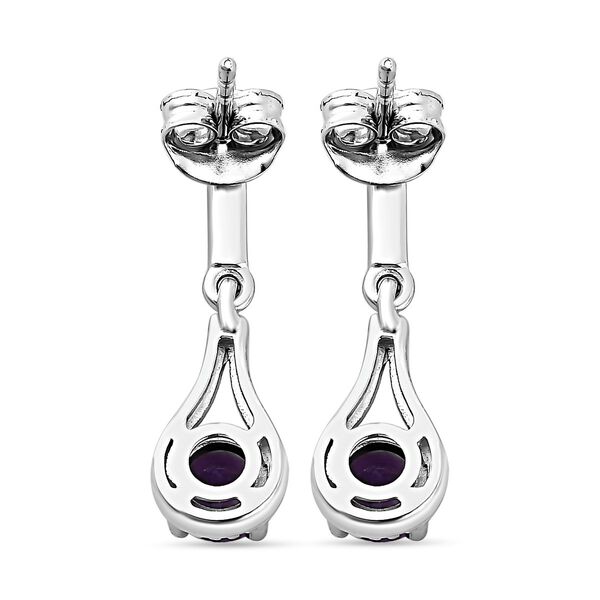 Afrikanische Amethyst-Ohrringe - 0,87 ct. image number 4