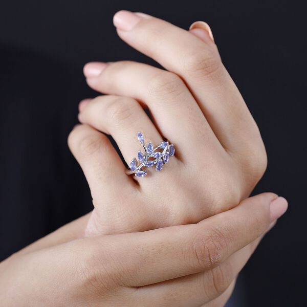 Tansanit Ring - 1,22 ct. image number 3