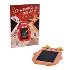 10 inch LCD Writing Tablet-Brown Reindeer item Size:300*270*5(mm) display size: 198*147(mm) Battery:CR2025(Included) Material:ABS Packaging:1pc/color box