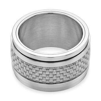 316L Edelstahl Ring (Gr&ouml;&szlig;e 17.50) ca. 13,00g