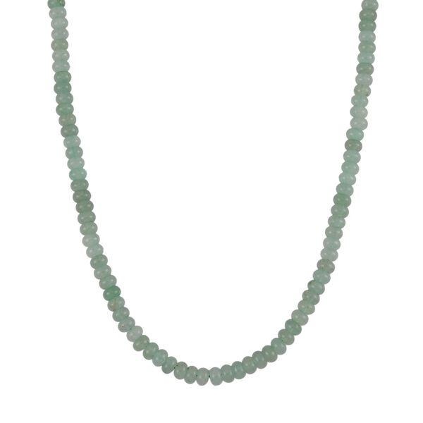 Grüne Aventurin Halskette, 45+5 cm - 200 ct. image number 0